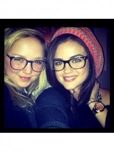 Lucy/Haely Thick rimmed glasses