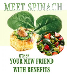 Meet Spinach- Foods that benefit your eyes