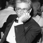James Dean with light colored glasses